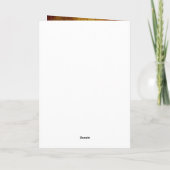 Licht van de Personaliseerbare Wereld Feestdagen Kaart (Achterkant)