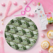 LICHT VAN DE VALLEY-MONOGRAMMER PAPIEREN BORDJE (Feest)