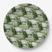 LICHT VAN DE VALLEY-MONOGRAMMER PAPIEREN BORDJE (Voorkant)