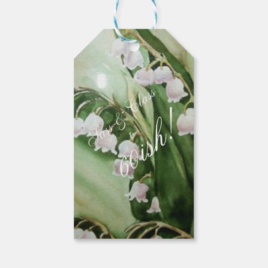 LICHT VAN DE VALLEYSTROOM GEMONOGRAMMEERD CADEAULABEL (Achterkant)