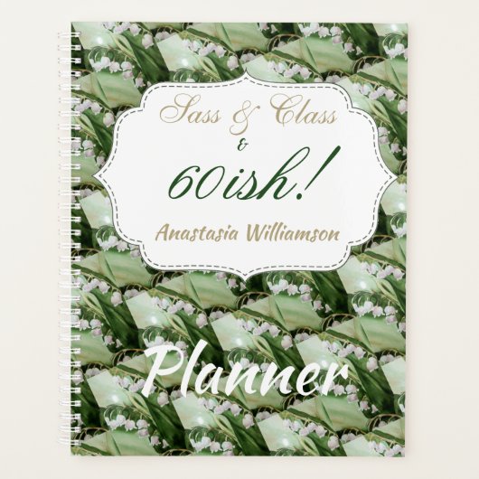 LICHT VAN DE VALLEYSTROOM GEMONOGRAMMEERD PLANNER (Voorkant)