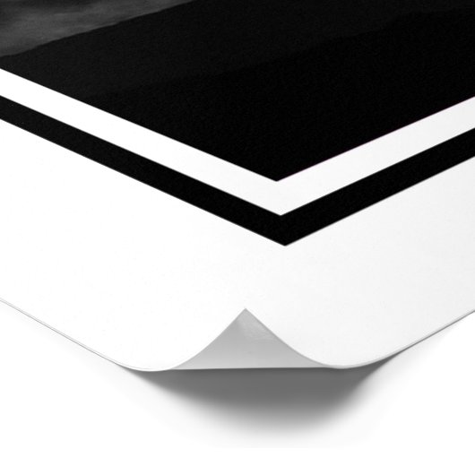 Licht van de volledige maan poster (Hoek)