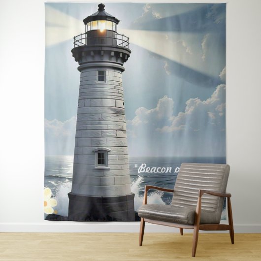 "Licht van de Vuurtoren" Wandkleed (In situ)