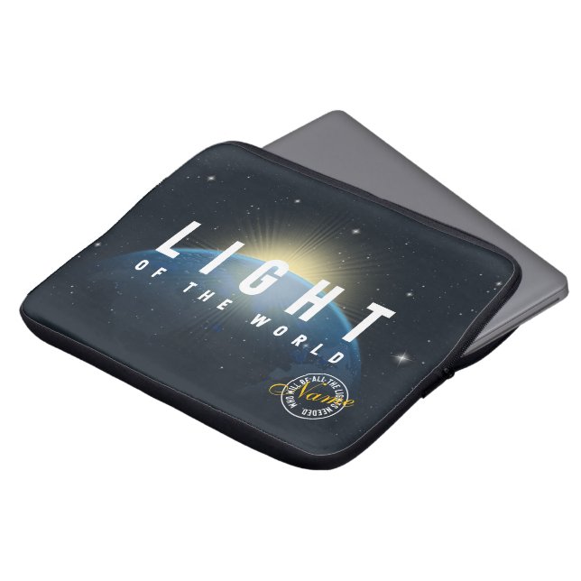 Licht van de Wereld | 13 inch Laptop Sleeve (Voorkant top)
