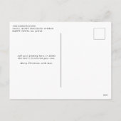 Licht van de wereld Bijbelvers Christelijk Kerst Feestdagenkaart (Achterkant)