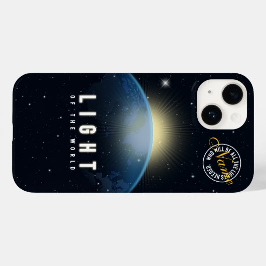 Licht van de Wereld | Case-Mate iPhone Case (Achterkant (horizontaal))