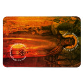 Licht van de Wereld Christelijke Magneet (Horizontaal)