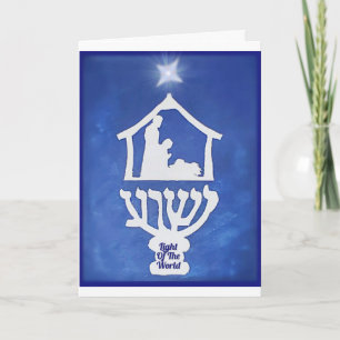 licht van de wereld feestdagen kaart