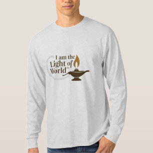 Licht van de wereld Jezus citeert T-shirt