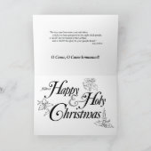 Licht van de Wereld Kerst Kaart (Binnen)