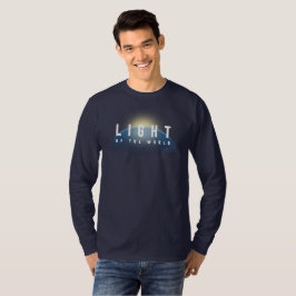Licht van de Wereld | Mannen Lange mouw T-shirt