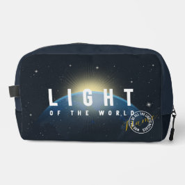 Licht van de Wereld | Print gesneden naaizak Toilettasje
