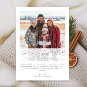 Licht van de wereld religieuze kerstfoto feestdagenkaart