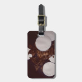  Licht van Demon Wings Bagagelabel (Voorkant verticaal)