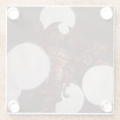 Licht van demonen glazen onderzetter (Achterkant)