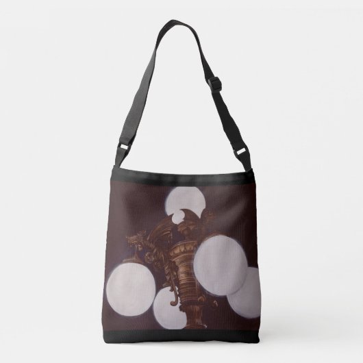 Licht van Demons Wings Crossbody Tas (Achterkant)