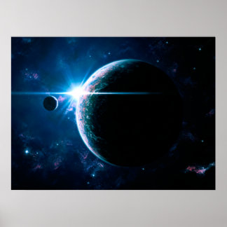 Licht van een nieuw begin poster