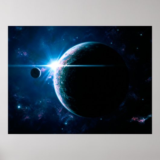 Licht van een nieuw begin poster (Voorkant)