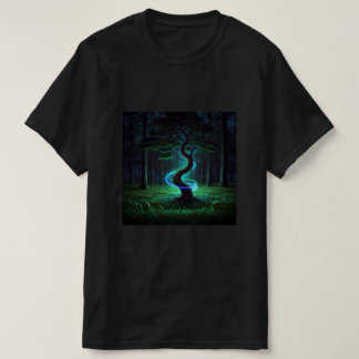 Licht van een Twisted Tree T-shirt