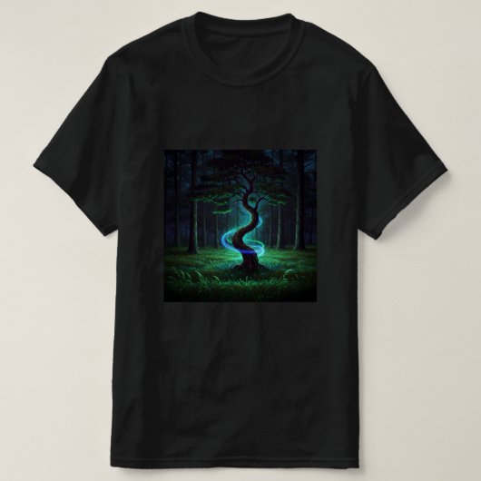 Licht van een Twisted Tree T-shirt (Design voorkant)