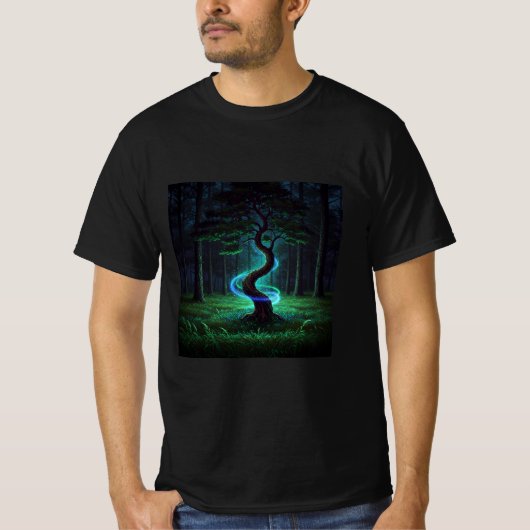 Licht van een Twisted Tree T-shirt (Voorkant)