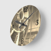 Licht van een vuurtoren ronde klok (Hoek)