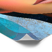 Licht van genade De Heilige Maagd Maria Poster (Hoek)