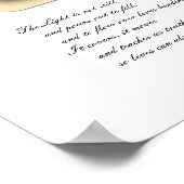 Licht van God Foto Poster (Hoek)