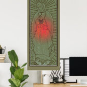 Licht van Guadalupe Poster (Thuiskantoor)
