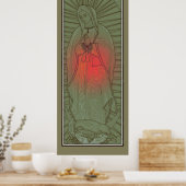 Licht van Guadalupe Poster (Keuken)