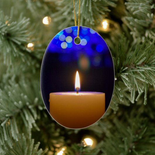 Licht van hoop keramisch ornament (Boom)
