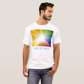 Licht van Jezus T-shirt (Voorkant volledig)