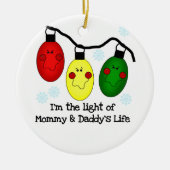 Licht van mama en papa's Life Ornament (Voorkant)