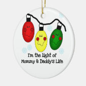 Licht van mama en papa's Life Ornament (Links)