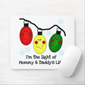 Licht van mama en papa's Life Tshirts en Gifts Muismat (Met muis)