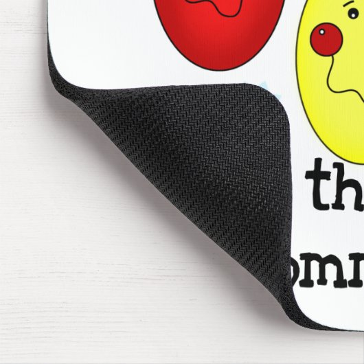 Licht van mammie's Life Tshirts en Gifts Muismat (Hoek)