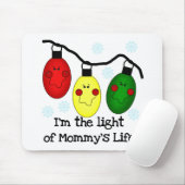 Licht van mammie's Life Tshirts en Gifts Muismat (Met muis)