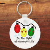Licht van mammie's Life Tshirts en Gifts Sleutelhanger (Voorkant)