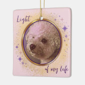 Licht van mijn leven keramisch ornament (Links)