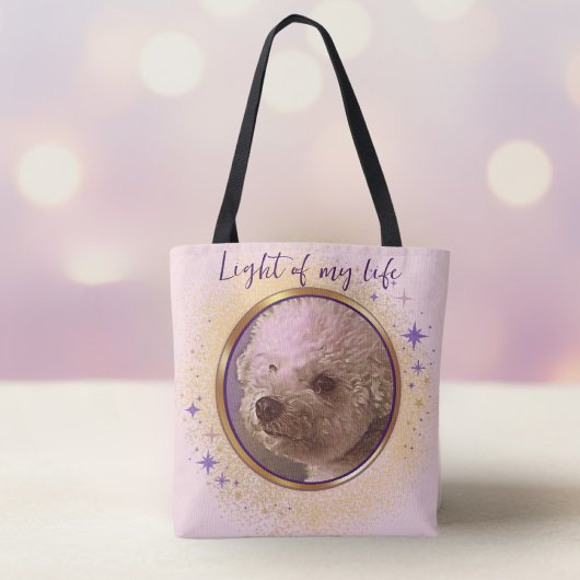 Licht van mijn leven tote bag