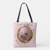 Licht van mijn leven tote bag (Achterkant)