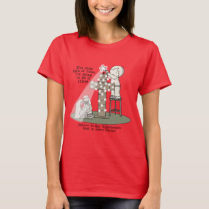 Licht van mijn t-shirt