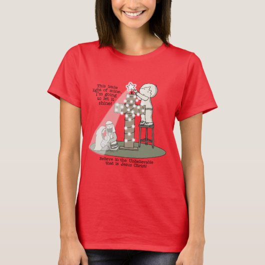 Licht van mijn t-shirt (Voorkant)