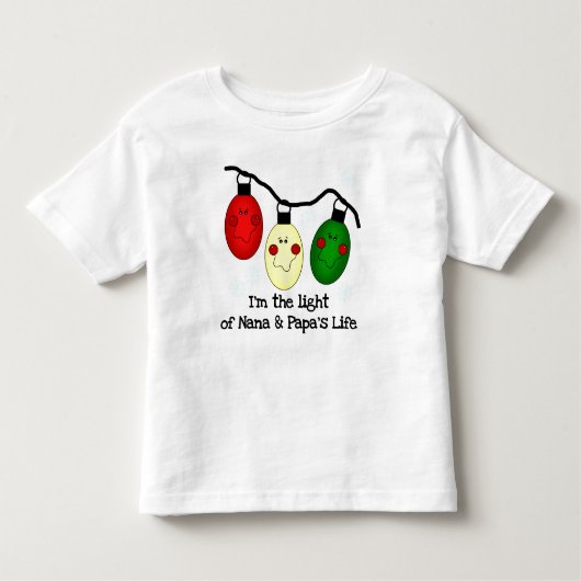 Licht van Nana en Papa's leven Kinder Shirts (Voorkant)