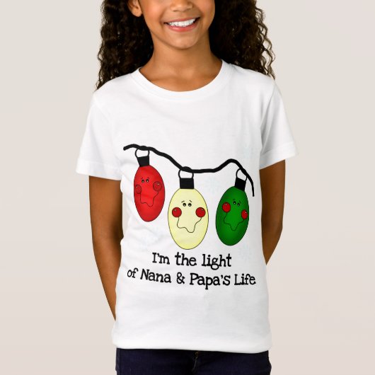 Licht van Nana en Papa's Life Tshirts en Gifts (Voorkant)