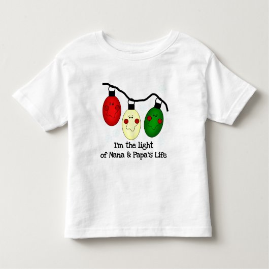 Licht van Nana en Papa's Life Tshirts en Gifts (Voorkant)