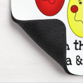 Licht van Nana en Papa's Life Tshirts en Gifts Muismat (Hoek)