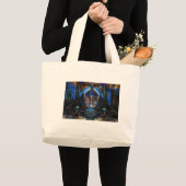 Licht van oude wijsheid grote tote bag (Voorkant (product))