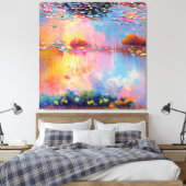 Licht Vangen Canvas Afdruk (Insitu (Slaapkamer))