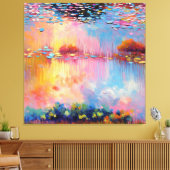 Licht Vangen Canvas Afdruk (Insitu (Woonkamer))